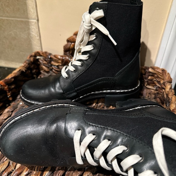 RAG & BONE Shiloh Combat Boots Sz EU37.5/US7.5 - Picture 4 of 10